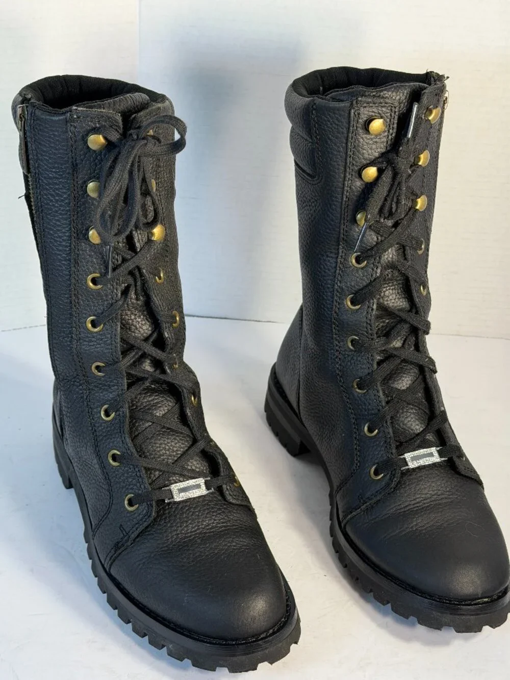 Harley-Davidson black leather